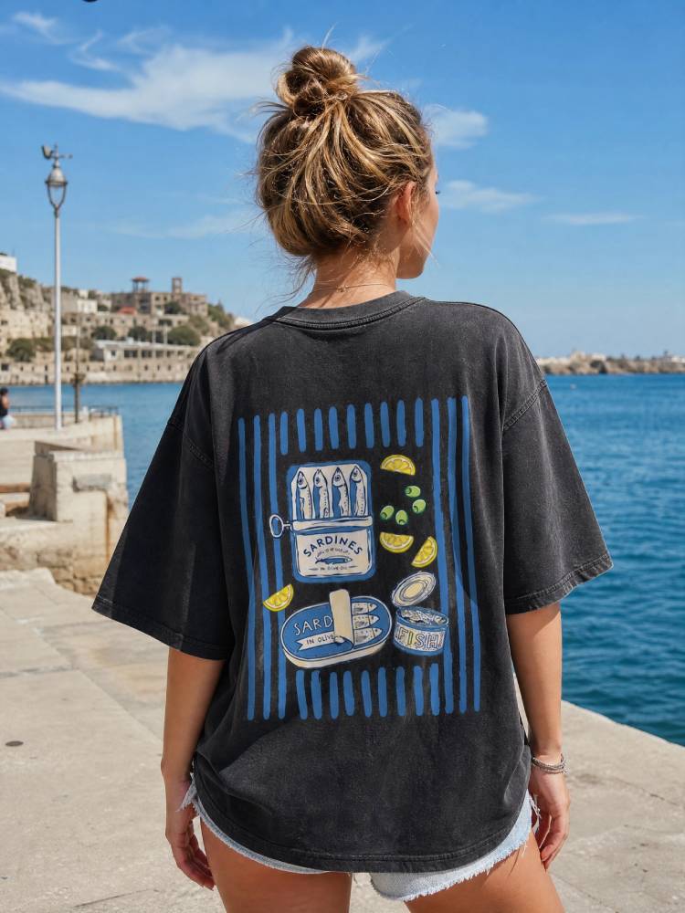 Sardine Tin Day Unisex Tee
