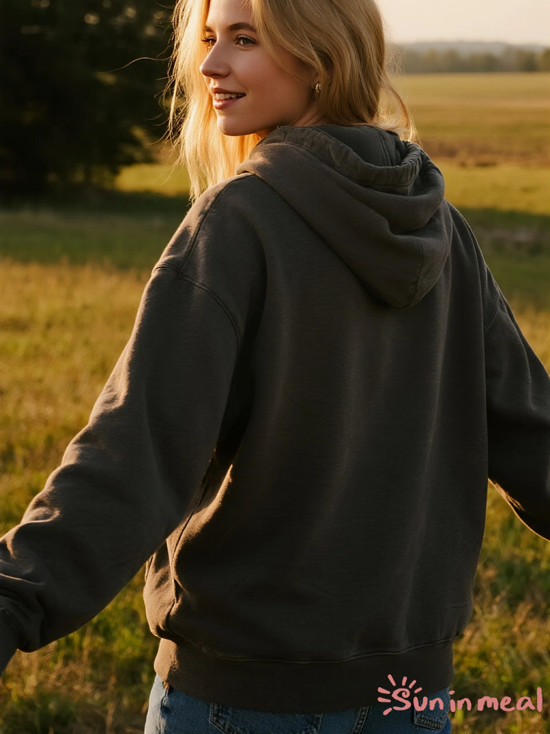 Solid Unisex Hoodie