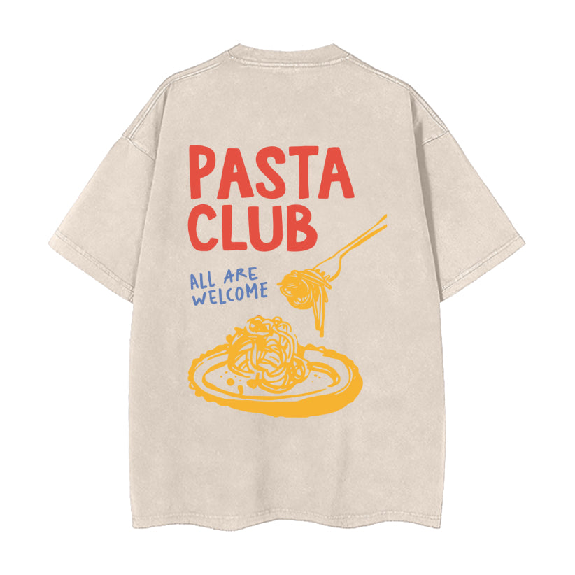 Pasta Club All Are Welcome Unisex Tee